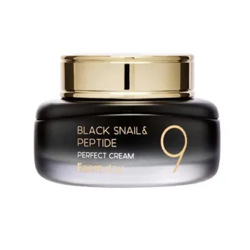 فارم ستاي كريم بالحلزون الاسود والبيبتدات | Farm Stay Black Snail & Peptide9 Perfect Cream