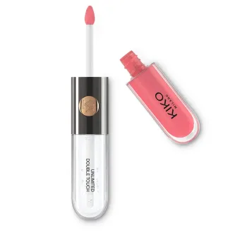 كيكو ميلانو انليميتد دبل تاتش 112 - kiko Unlimited Double Touch Lipstick 112 Satin Peach Rose