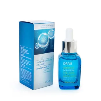 فارم ستاي DR.V8 سوليوشن أمبول محلول حمض الهيالورونيك - 30 مل  | Farm Stay – Dr-V8 Ampoule Solution – Hyaluronic Acid – 30ml