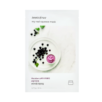 انسفرى ماسك ماي ريل سكويز التوت | Innisfree My Real Squeeze Mask  blueberry