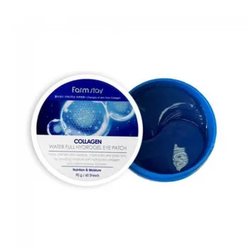 فارم ستاي باتش للعين بالكولاجين  | Farm stay collagen water full hydrogel eye patch