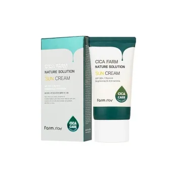 فارم ستاي سيكا فارم سولوشن صن كريم   صن بلوك | Farm Stay Cica Farm Nature Solution Sun Cream Nature