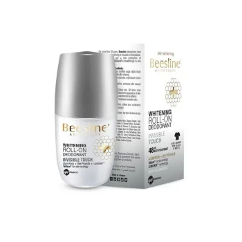 بيزلين رول أون مزيل الرائحة لتفتيح البشرة - لمسة خفية  | Beesline Whitening Roll-On Deodorant Invisible Touch