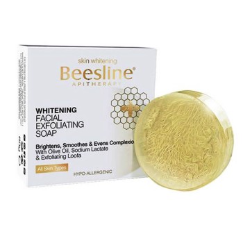 بيزلين صابون تفتيح الوجه وايتننج فيشال اكس فولياتد سوب 60جم |  Beesline Whitening Facial Exfoliating Soap