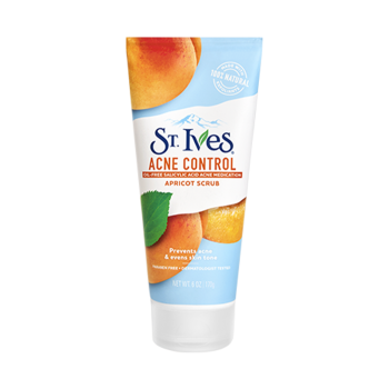 سانت ايفز  اكني كنترول سكراب للوجه بالمشمش 170 جرام  | ST. Ives Acne Control Apricot Face Scrub170gm