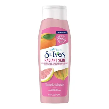 سانت ايفز غسول جسم بالليمون الزهرى والماندرين لنضارة الجسم ا ST. Ives Radiant Skin Pink Lemon & Mandarin Orange Body wash