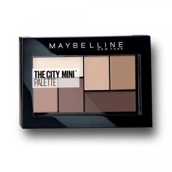 ميبيلين علبة ايشادو العيون ذا سيتي ميني  480 ماتي ابووت تاون |  Maybelline The City Mini Palette Matte About Town 480