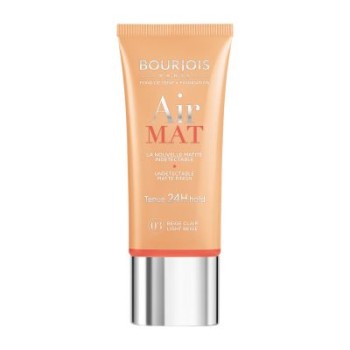برجوا كريم اساس اير مات - 03  Bourjois Air Mat Foundation - 03 Light Beige  |  Light Beige