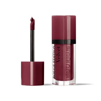 برجوا احمر شفاه اوديشن فيلفت  - 24  دراك شيري | Bourjois Rouge Edition Velvet Liquid Lipstick 24 Dark Chérie