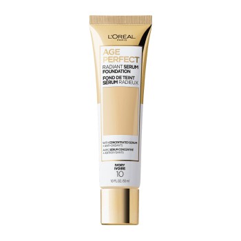 لوريال باريس كريم أساس سيروم إيج بيرفكت راديانت آيفوري 10  | LOreal Paris Age Perfect Radiant Serum Foundation Ivory 10