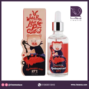 اليزافيكا  سيرم ويتش بيجي هيل للتحكم في المسام |  Elizavecca Witch Piggy Hell Pore Control Hyaluronic Acid 97% 50Ml