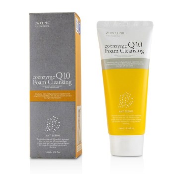 3دبليو كلينك غسول منظف للبشره بانزيم كيو 10  |  3w clinic coenzyme Q10 Foam Cleansin