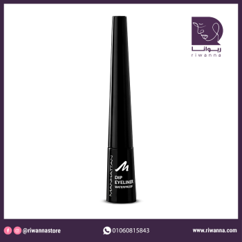 مانهاتن ديب آيلاينر  وتر بروف بلاك  |  Manhattan Dip Eyeliner waterproof Black 1010N
