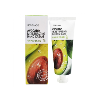 لابيلاج كريم ترطيب اليدين بالأفوكادو  100 مل  | Lebelage Avocado moisturizing hand cream 100 ml
