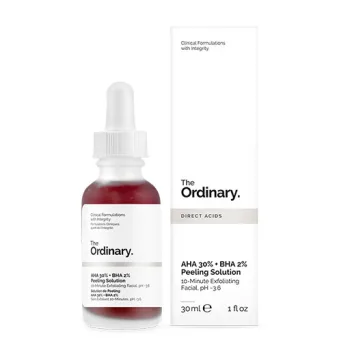 ذا اورديناري بيليـنج سوليوشن AHA 30% + BHA 2% لتقشير البشرة وتنقية المسام 30 مل | The Ordinary AHA 30% + BHA 2% Peeling Solution 30ml