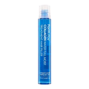 فارم ستاي امبولات فيلر من ماء الكولاجين لمعالجة الشعر وزيادة كثافته بالترطيب الكامل 13مل | Farm Stay  Collagen Water Full Moist Treatment Hair Filler 13ml