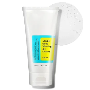 كوزركس غسول جل منخفض الحموضة لتنظيف البشرة بلطف 150 مل | COSRX Low pH Good Morning Gel Cleanser 150ml