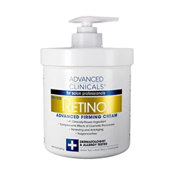 ادفانسد كلينيكال ريتينول كريم  454 جم  |  Advanced Clinicals Retinol Advanced Firming Cream, 454 g