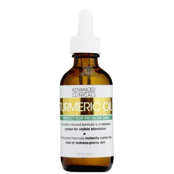 ادفانسد كلينيكال زيت الكركم لحل مشاكل البشرة 53 ملل  |  Advanced Clinicals Turmeric Oil Serum  53 ml