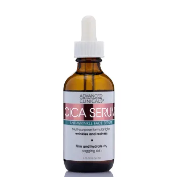 ادفانسد كلينيكال سيروم سيكا للوجه مضاد للتجاعيد 52 ملل   |   Advanced Clinicals Cica Serum Anti-Wrinkle Face Serum 52 ml