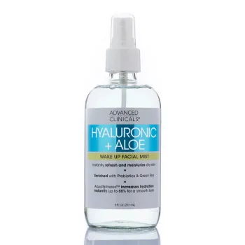 ادفانسد كلينيكال مست بالهيالورنيك اسيد 237 ملل  |   Advanced Clinicals Hyaluronic + Aloe, Wake Up Facial Mist - (237ml)