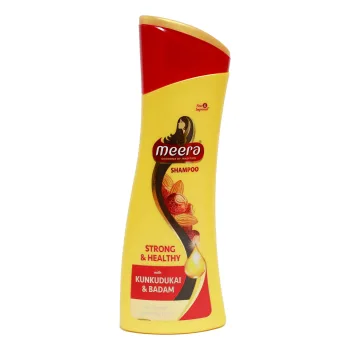 شامبو ميرا السائل باللوز للعناية بالشعر  180 ملل  |  Meera Strong & Healthy Shampoo, 180 ml