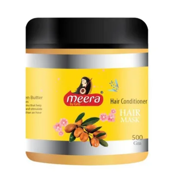 ميرا حمام كريم ببروتينات الحرير والكولاجين 500 جم  |  Meera Hair Conditioner Hair Mask 500 gm