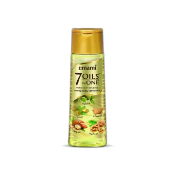 زيت امامي الهندي للعناية بالشعر 200 ملل   ايمامي 7 زيوت في 1 للتحكم في تلف الشعر  |  Emami 7 Oils in One Damage Control Hair Oil 200 ml