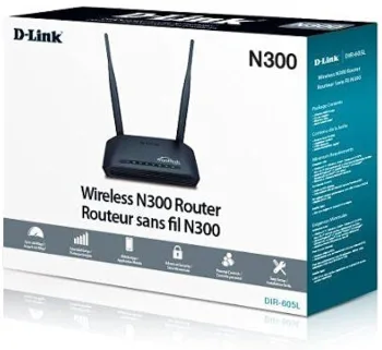 دي لينك - راوتر لاسلكي N300 كلاود موديل DIR-605L
