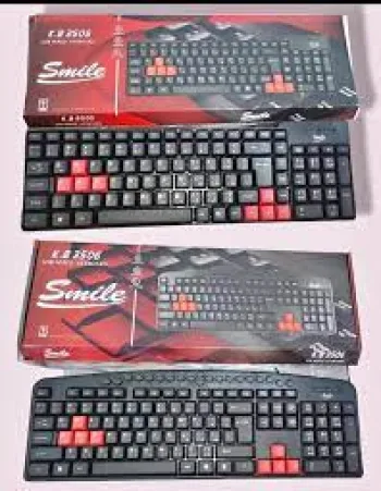 كيبورد   USB 2505 SMILE شعبي