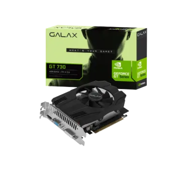 كارت شاشة جديد GALAX GEFORCE GT 730 4GB DDR3 4GB DDR3 64-bit HDMI/DVI/VGA