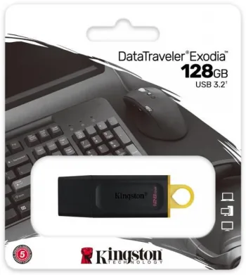 فلاشة Kingston 128GB  USB 3.20 Flash