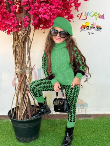 طقم تريكو بناتي