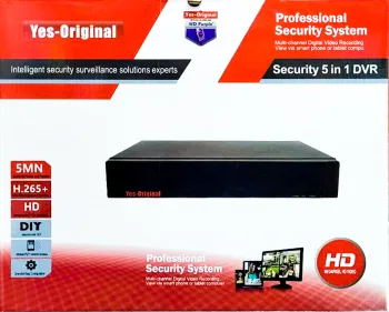 Yes-Original OR 8CH 5IN1-2MN AUD H265 DVR