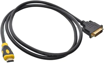 كابل بمنفذ DVI الى HDMI 1.5 ملم