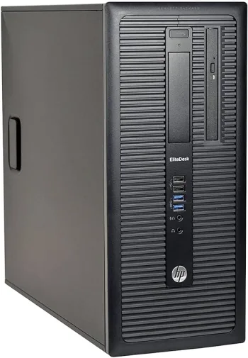 كمبيوتر تاور اتش بي 800 G1 بمعالج انتل كور i5-4570 وويندوز 10 - ذاكرة 8 جيجابايت DDR3، هارد ديسك 500 جيجابايت