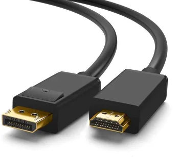 كابل DISPLAY male to HDMI male 1.5M GOLDEN