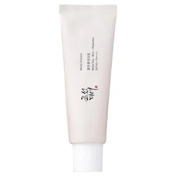 بيوتي اوف جوسون (صن بلوك) كريم واقي شمس بخلاصة الأرز وبروبيوتيك 50مل | BEAUTY OF JOSEON Relief Sun Rice + Probiotics SPF50+ PA++++ - 50ml
