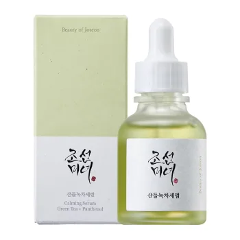 سيروم مهدئ للبشرة بالشاي الأخضر + البانثينول من بيوتي اوف جوسون - 30مل | BEAUTY OF JOSEON Calming Serum Green Tea + Panthenol - 30ml