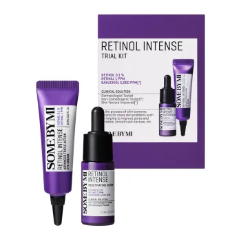 سام باي مي مجموعة ريتينول للعناية المركزة لتقليل التجاعيد وتحسين مرونة البشرة قطعتين | SOME BY MI Retinol Intense Trial Kit 2 Pieces