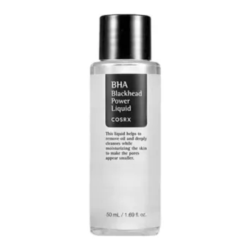 كوزركس  سائل حمض بيتا هيدروكسي BHA يخفي المسام والرؤوس السوداء 50مل |  Cosrx BHA Blackhead Power Liquid (50ml)