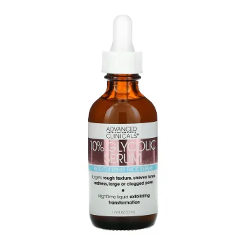 ادفانسد كلينكالز سيروم الجليكوليك 10% ( 52 مل )  | Advanced Clinicals 10% glycolic Serum 52 ml