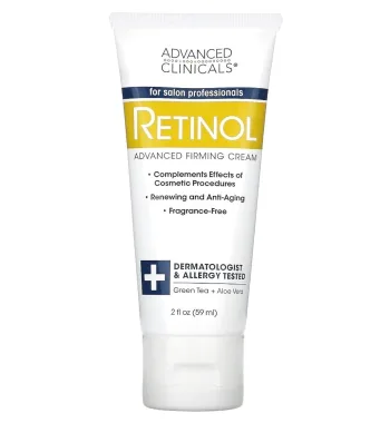 ادفانسيد كلينيكالز كريم الريتينول لشد البشرة المتطور 59 مل | Advanced Clinicals Retinol Cream 59 ML