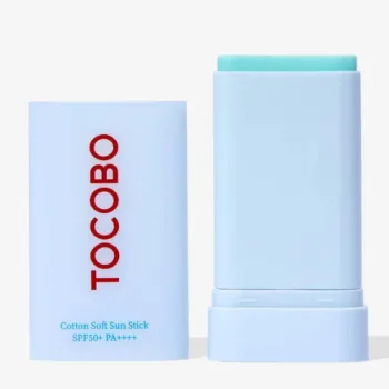 توكوبو عصا واقي شمسي بمستخلص بالقطن SPF50+ - 50 مل  |   TOCOBO COTTON SOFT SUN STICK SPF 50+ PA - 19G 9  ( 50 ml )