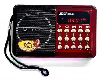 Joc Radio JOC high with TF and USB slots, Black