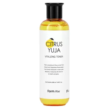 فارم ستاي حمضيات يوجا مستحلب منشط 280 مل | Farmstay Citrus Yuja Vitalizing Toner  (280 ml)