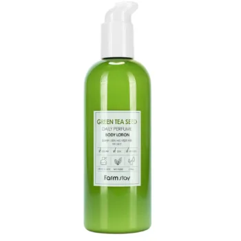 فارم ستاي بادي لوشن ورق الشاي الاخضر عطري 330 مل |  Farmstay Green Tea Seed Daily Perfume Body Lotion