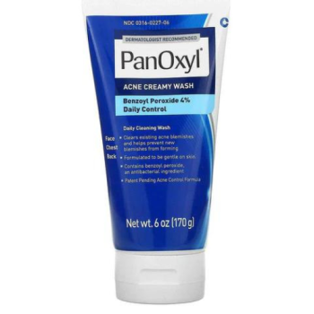 بانوكسيل غسول رغوي لحب الشباب القوة القصوى 156 مل  | PanOxyl Acne Creamy Wash Benzoyl Peroxide10% Daily Control 156ml