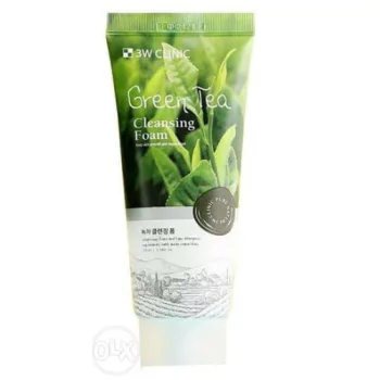 ثري دبليو كلينيك غسول رغوي الشاي الاخضر الكوري 100 مل  | 3w clinic  Green tea foam cleansing 100 ML