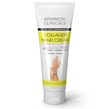 أدفانسد كلينيكالز كريم ترطيب اليدين بالكولاجين النباتي 237 مل  | Advanced Clinicals Collagen Hand Cream 237ml